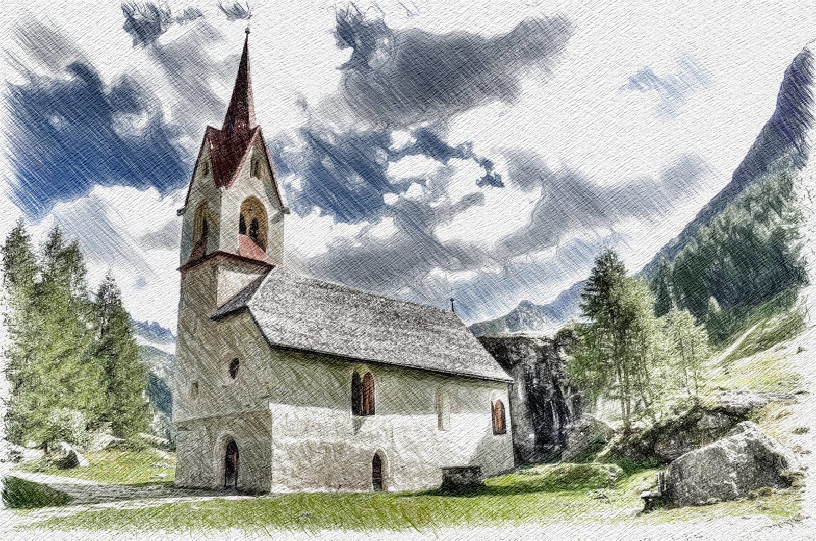 Chiesa di Santo Spirito in valle Aurina