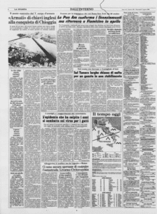 Articolo del quotidiano La Stampa del 28 Agosto 1980