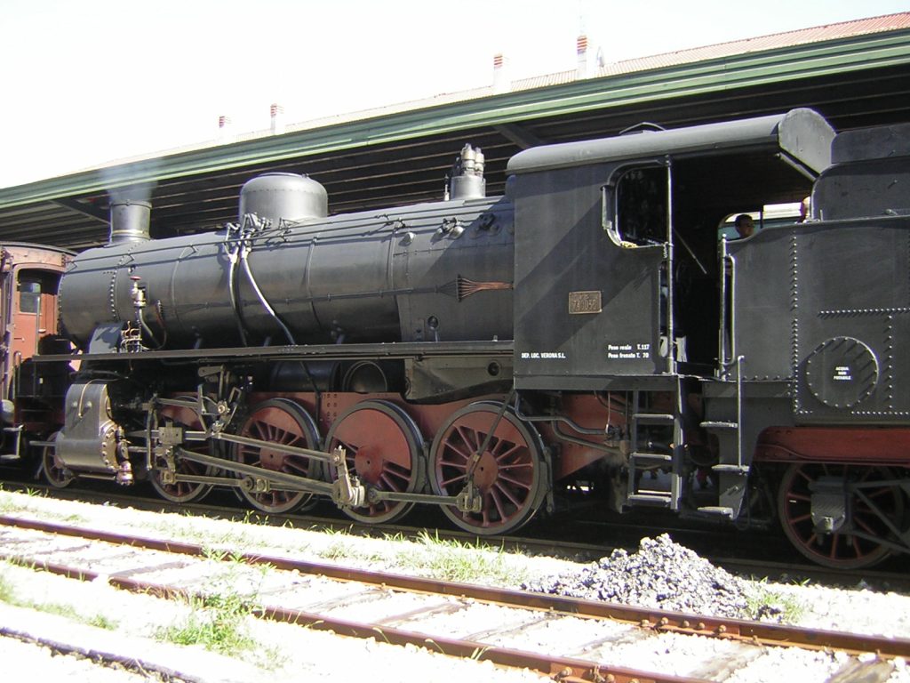 Il treno a vapore nelle Dolomiti Venezia Belluno con la FS GR 740.038