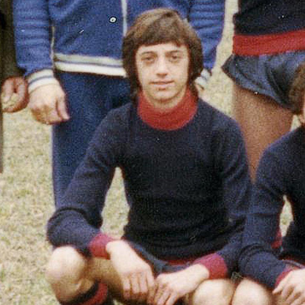 Claudio Maselli in una foto della squadra giovanissimi US Condor 1975/1976. La foto è stata tratta dal sito web BattagliaTermeStoria al link https://battagliatermestoria.altervista.org/1974-78-il-galileo-retrocede-e-subito-risale/