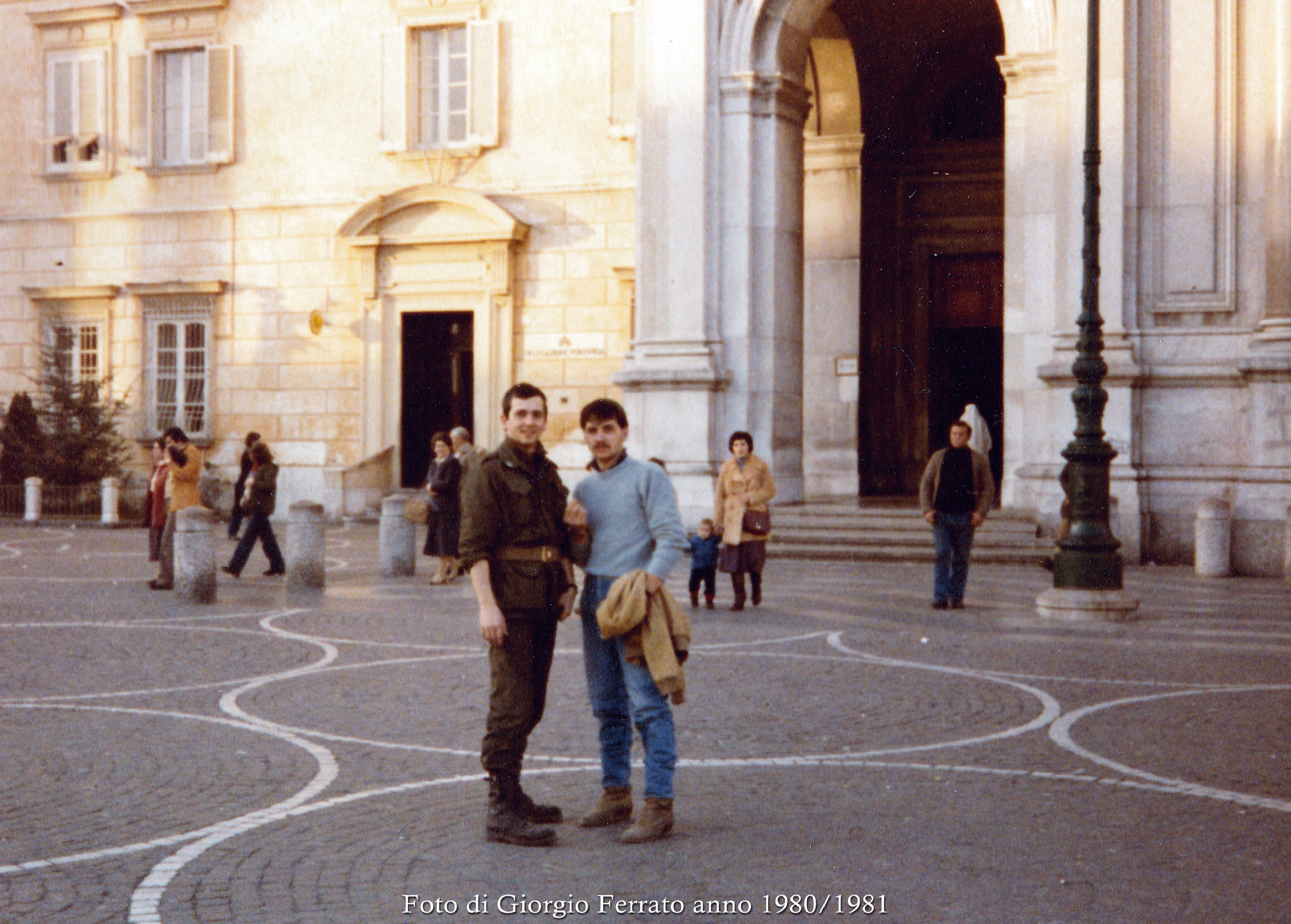 Giorgio Ferrato e Antonio Giriolo a Pompei