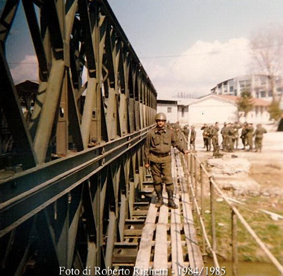 Roberto Righetti ed il ponte Bailey