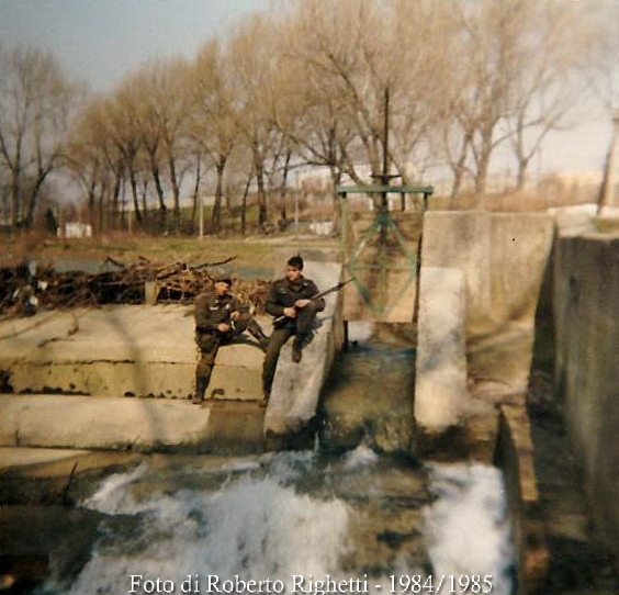 Roberto Righetti ed il ponte Bailey