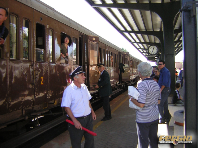 Il treno a vapore nelle Dolomiti 