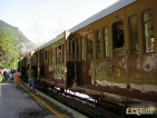 Il treno a vapore nelle Dolomiti 